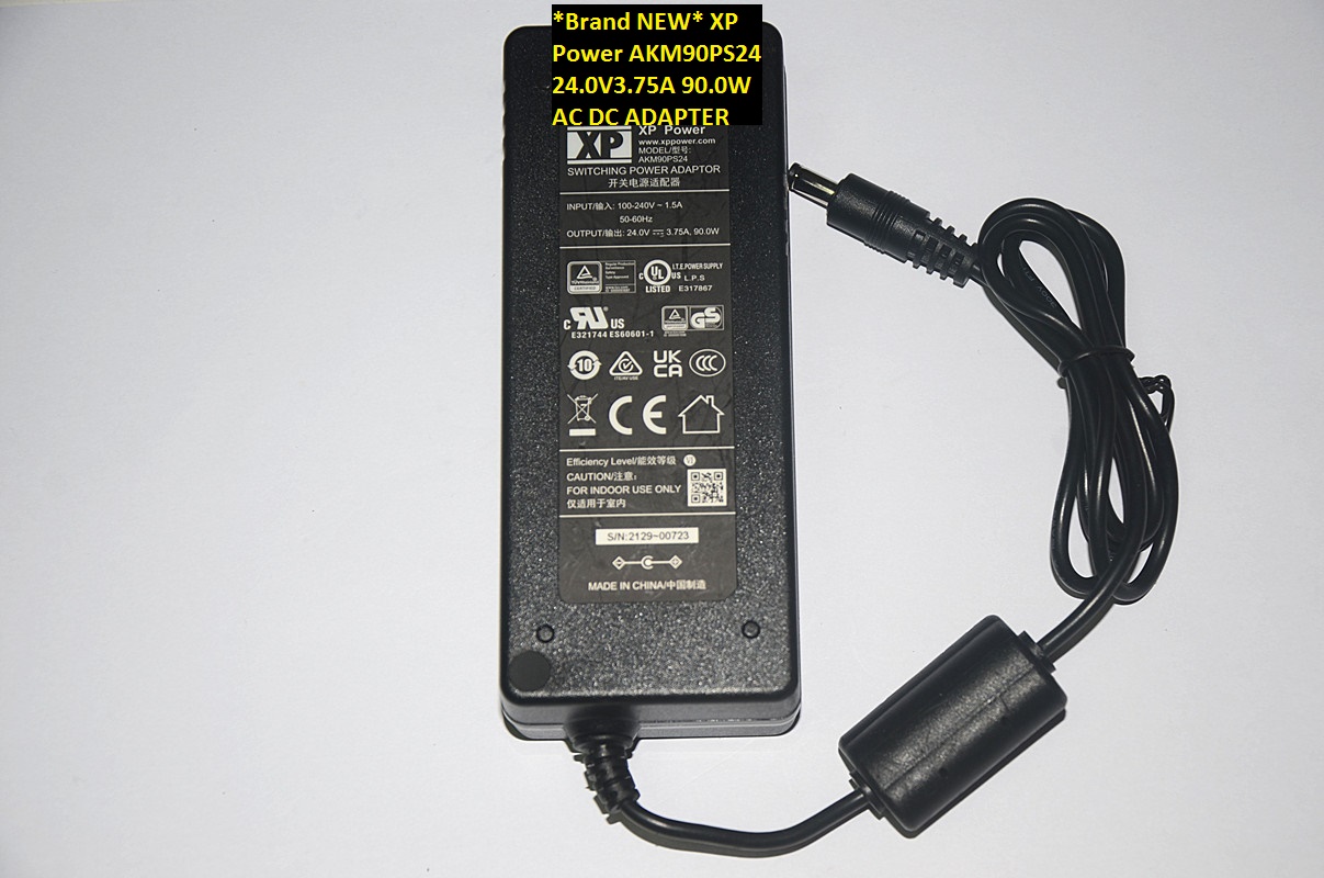 *Brand NEW* XP Power AC100-240V AKM90PS24 24.0V3.75A 90.0W AC DC ADAPTER *Brand NEW* XP Power AC100-240V AKM90PS24 24.0V3.75A 90.0W AC DC ADAPTER